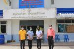 ลงพื้นที่เยี่ยมให้กำลังใจ และแนะนำการปฎิบัติตัวระหว่างการกัก