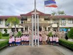 วันพระราชทานธงชาติไทย ณ เสาธงเทศบาลตำบลหัวไทร