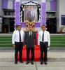 ร่วมพิธีวางพานพุ่มดอกไม้สดเทิดพระเกียรติ พระเจ้าบรมวงศ์เธอ พ