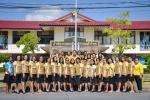 รณรงค์สร้างวัฒนธรรมการแต่งกายด้วยชุดผ้าทอเมืองนครหรือผ้าพื้น
