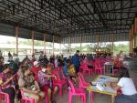 ประชุมประชาคม ครัวเรือนที่ได้ลงทะเบียนขอรับความช่วยเหลือประส
