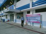 ลงพื้นที่เยี่ยมชมและให้กำลังใจประชาชนที่มากักตัว